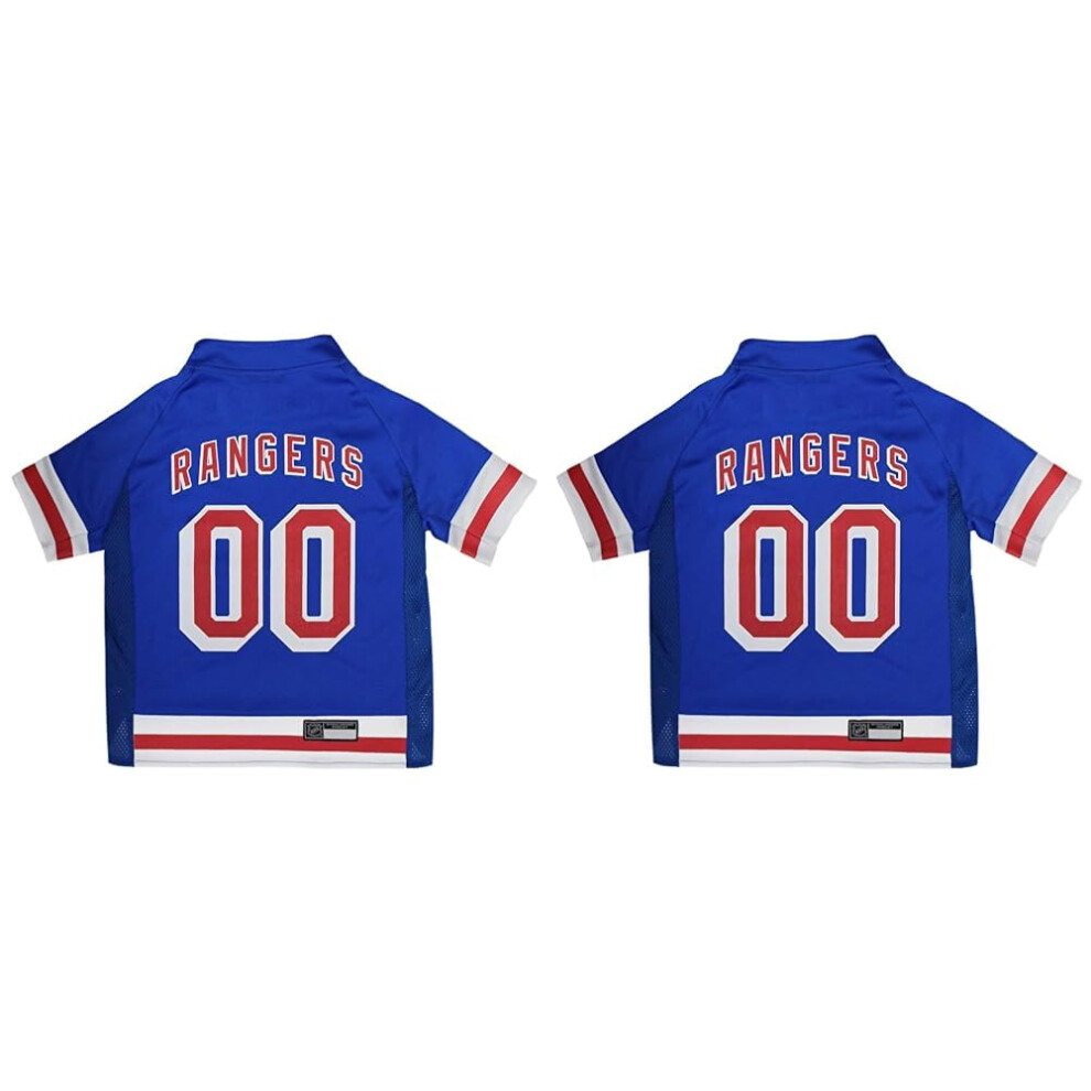 Photos - Dog Clothing Pets First NHL New York Rangers Jersey for Dogs & Cats Large. - Let Y NYR-4006-LG