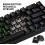 Wireless Mechanical Keyboard And Wired Mouse, Bluetooth 5.1 And Type C Wired 68-key Gaming Keyboard Brown Switch, Programmable Gaming Mouse (black) Fo 3