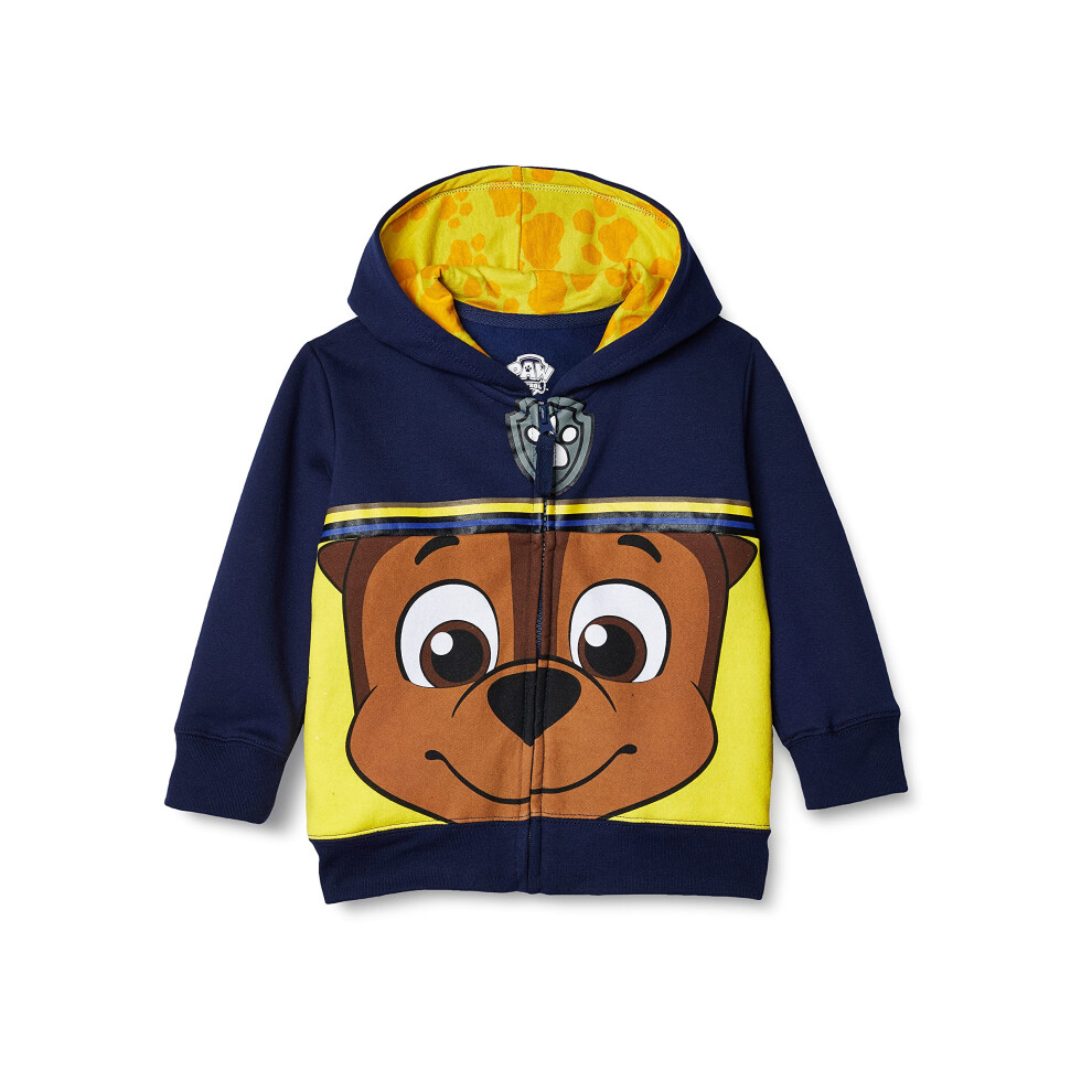 Paw Patrol boys Paw Patrol character Big Face Zip-up movie and tv fan