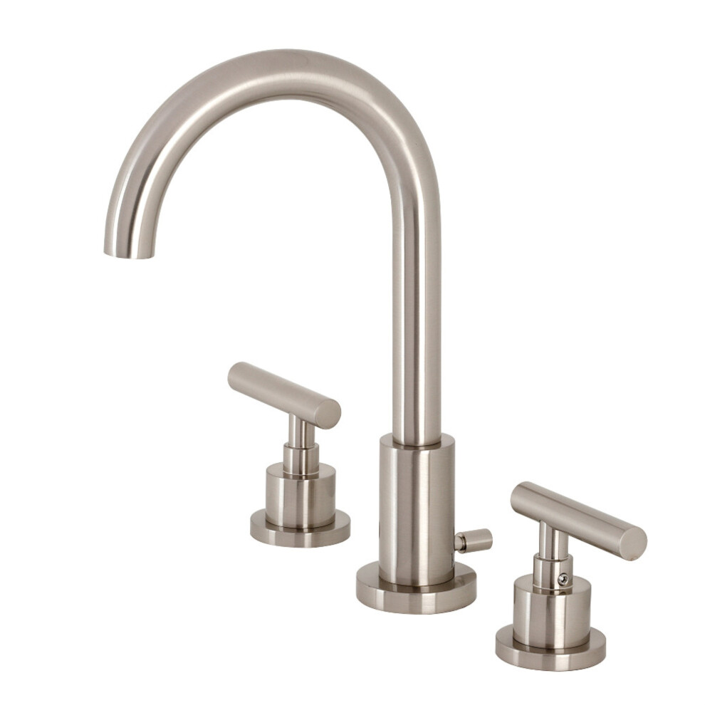 Kingston Brass FSC8928CML Manhattan Widespread Bathroom Faucet with Br