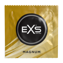 100 x Exs Magnum Large Condoms | Vegan | 60mm Width 212mm Length