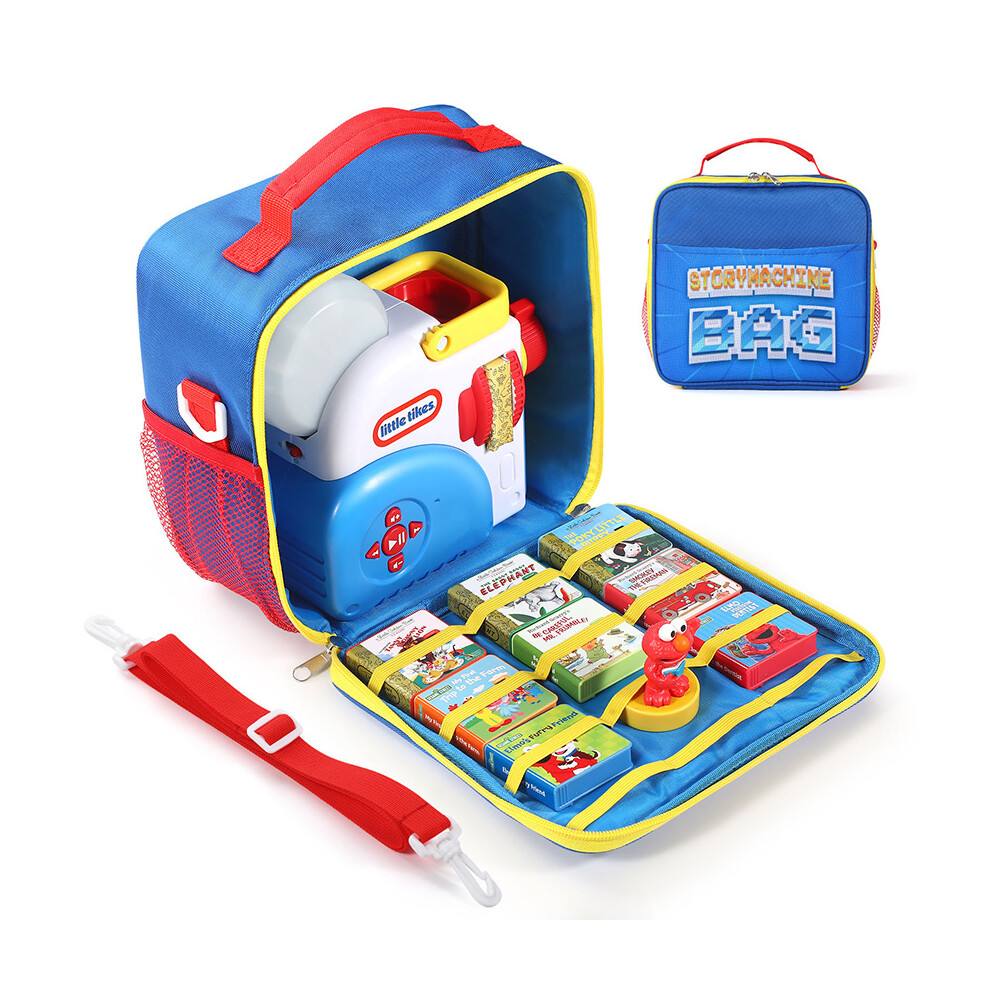 (Blue) Little Tikes Bag for Story Dream Machine Books Starter Set Bag