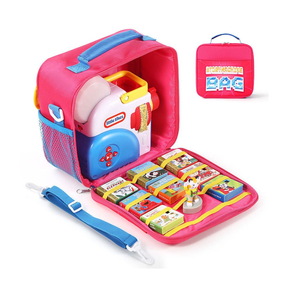 (Pink) Little Tikes Bag for Story Dream Machine Books Starter Set Bag