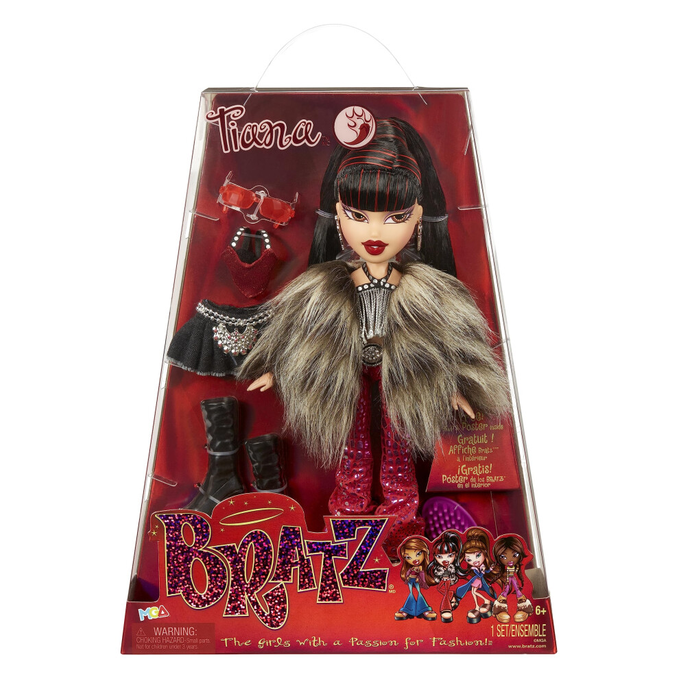 Bratz Original Fashion Doll Tiana Series 3 with 2 Outfits and Poster