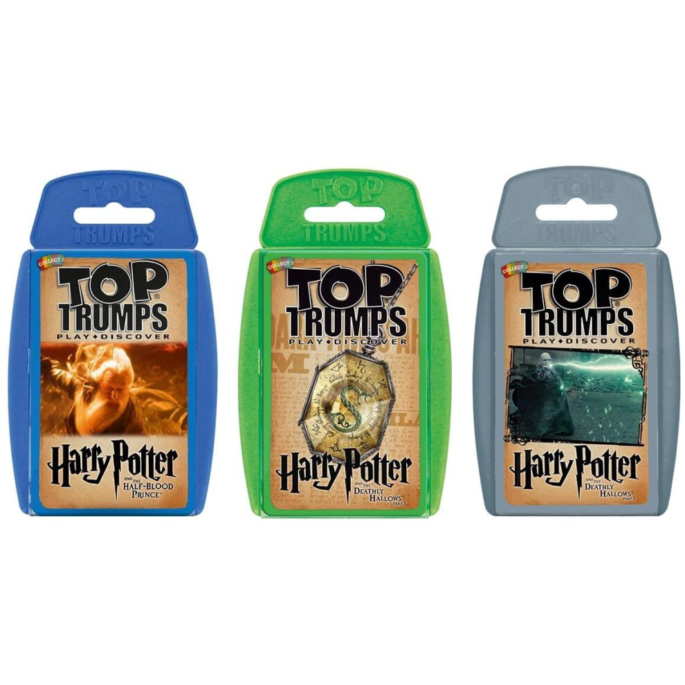 Harry Potter Harry Potter Top Trumps Card Game Bundle | Half Blood Pri