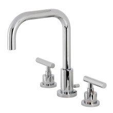 Kingston Brass FSC8931CML Manhattan Weit verbreiteter Badezimmerhahn mit Br