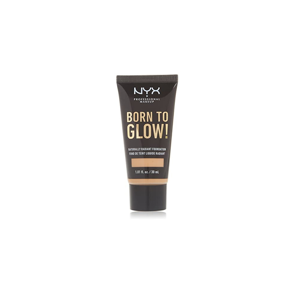 NYX PROFESSIONAL MAKEUP Born To glow Naturally Radiant Foundation  Med