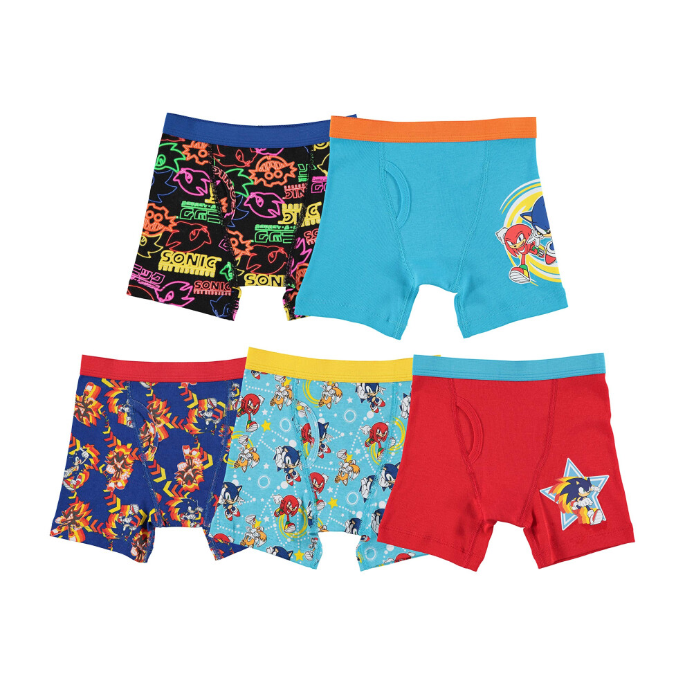 Sonic the Hedgehog Boys Briefs and Boxer Briefs Multipacks available i