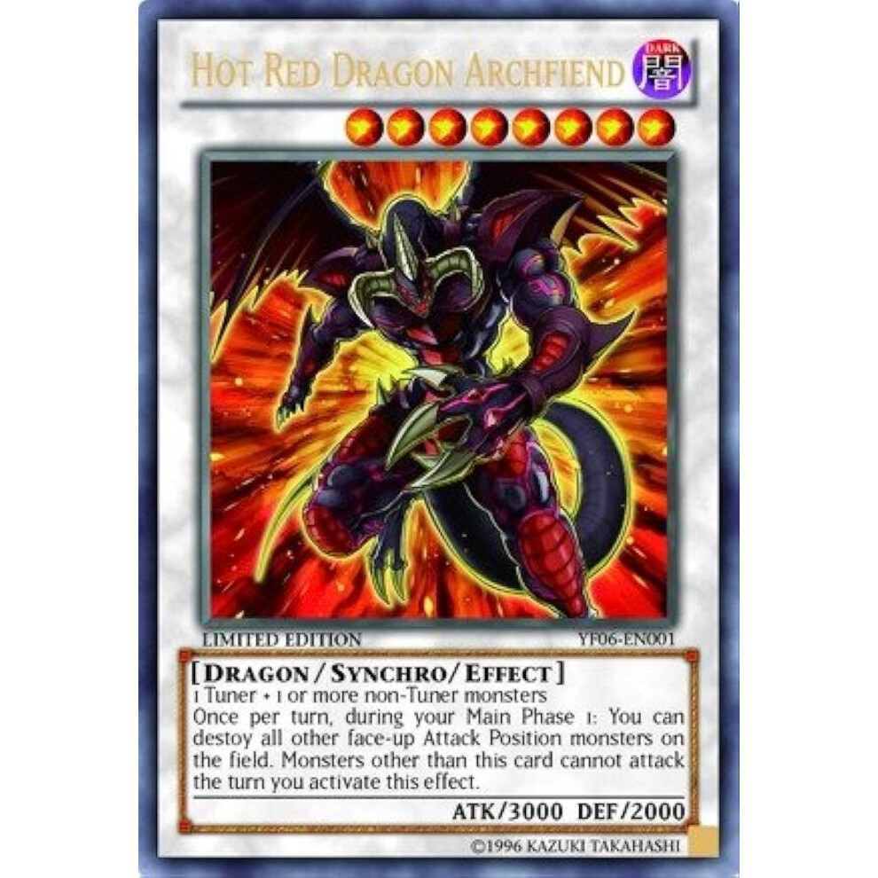 YU-GI-OH! - Hot Red Dragon Archfiend (YF06-EN001) - 5D's Manga Promos