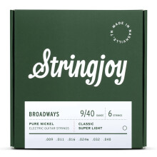 Stringjoy BR0940 Elguitarstrenge Broadways 9-40
