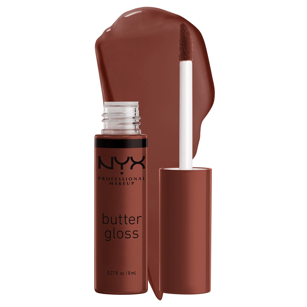 NYX PROFESSIONAL MAKEUP Butter Gloss Brown Sugar  Non-Sticky Lip Gloss-image-OPC-PFKSD6K-NEW