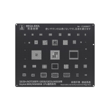(for S8) Mega Idea Bga Reballing Stencil For Samsung S9 S9 S8 S8 S7 S6 S6 Series Tin Planting Soldering Net Template