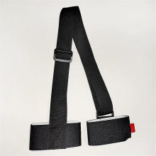 (black) Skimate Ski Straps, Ski Straps For Carrying, Ski Carrier Strap, Ski Harness