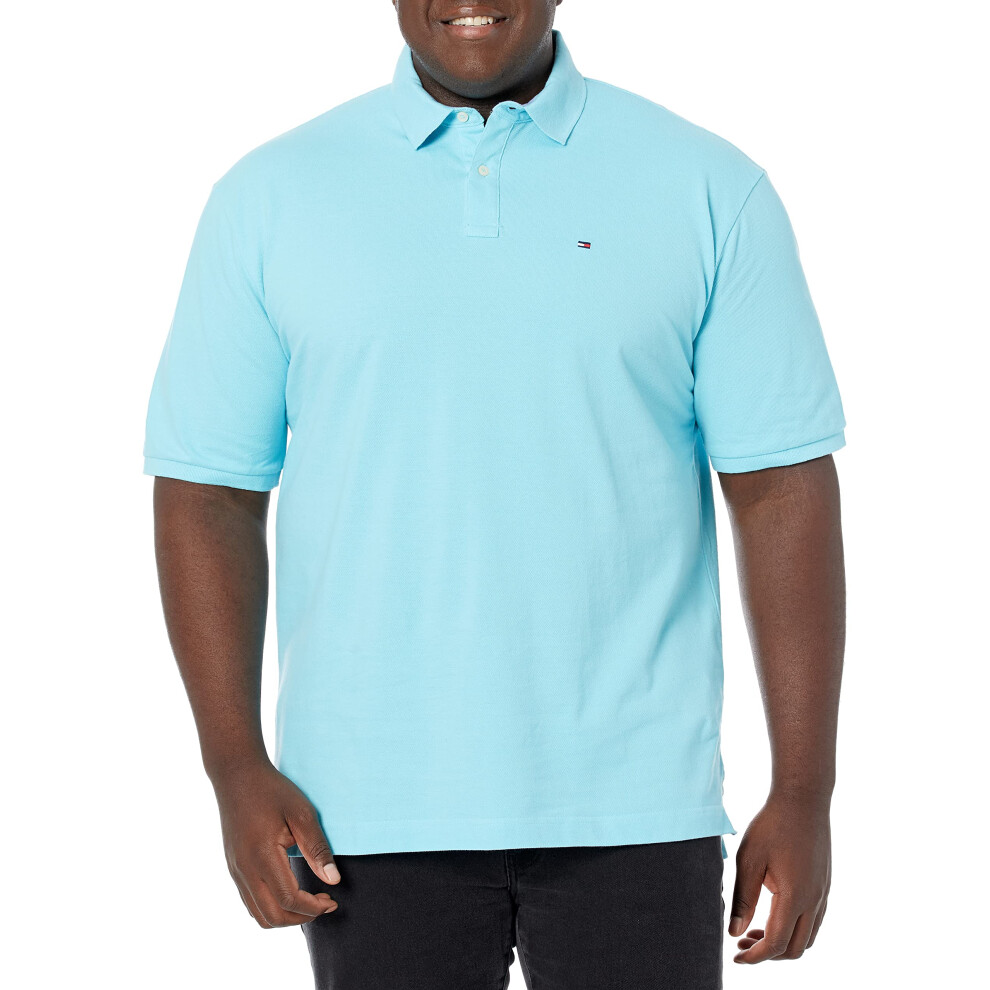 Tommy Hilfiger mens Short Sleeve cotton Pique in classic Fit Polo Shir