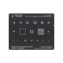 (for A9 C9) Mega Idea Bga Reballing Stencil For Samsung S9 S9 S8 S8 S7 S6 S6 Series Tin Planting Soldering Net Template
