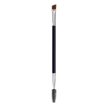 Duo Eye Brow Brush Bruss de sourcils inclin   s et Brosse de broussailles Brosse de peigne Brosse des sourcils (1 pc)
