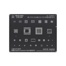 (for NOTE4) Mega Idea Bga Reballing Stencil For Samsung S9 S9 S8 S8 S7 S6 S6 Series Tin Planting Soldering Net Template