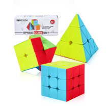 ROXENDA Set Cubi Velocità, Cubi Magici 2x2x2 3x3x3 e Cubo Piramide