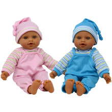 Kolekce panenek New York 12"""" Sweet Hispanic Twin Dolls Hrac panenky - dudlk pro panenky soucst balen