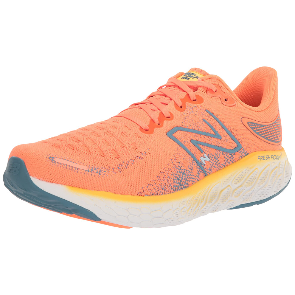 New Balance Men's Fresh Foam X 1080 V12 Running Shoe  Vibrant Orange/S