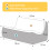 (Gray, 2 seater) Corduroy sofa set, customizable without assembly, high-density elastic foam 3