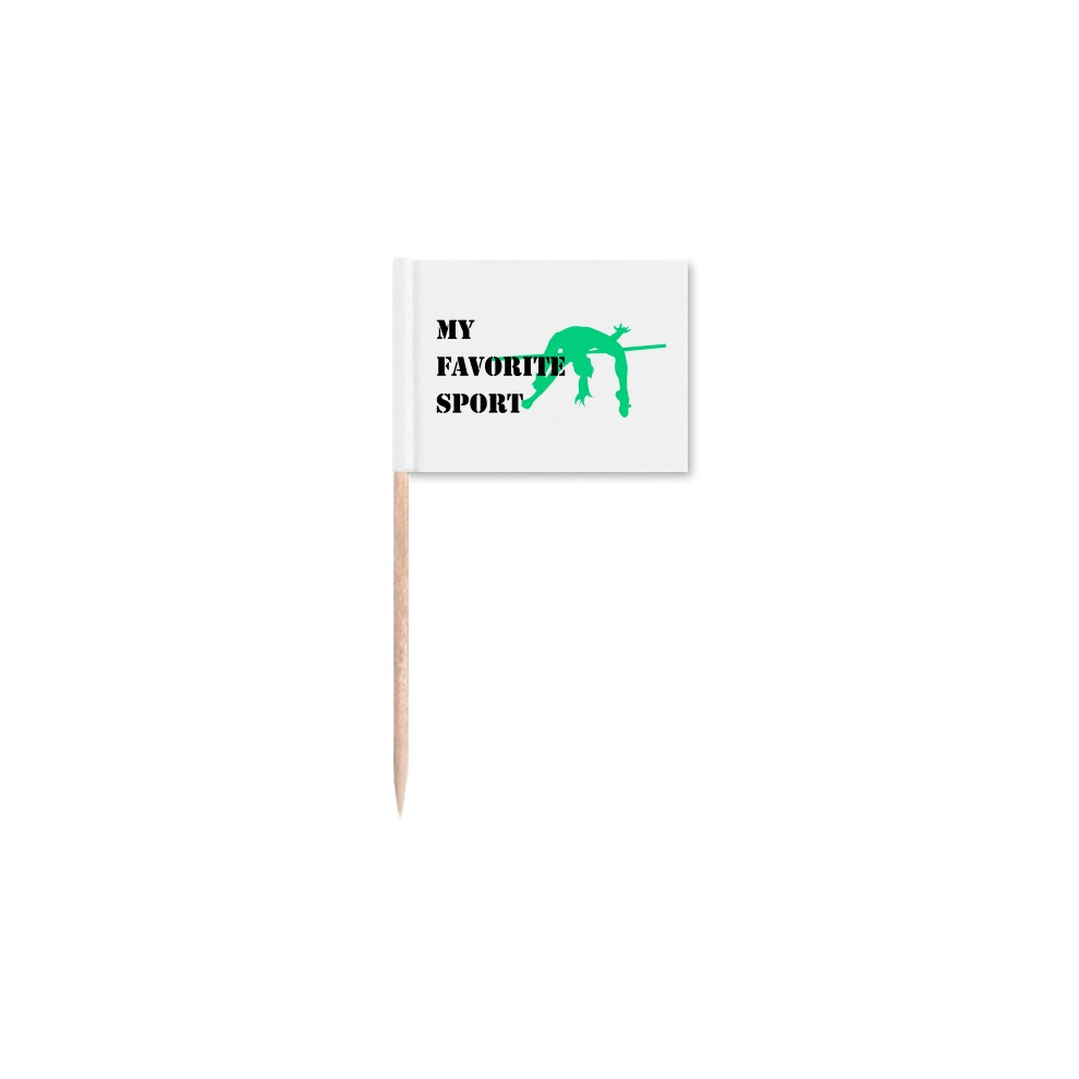 Like Sports Fitness Balanced Jump Toothpick Flags Marker Topper Party Decoration-image-OPC-PFKSRD2-NEW