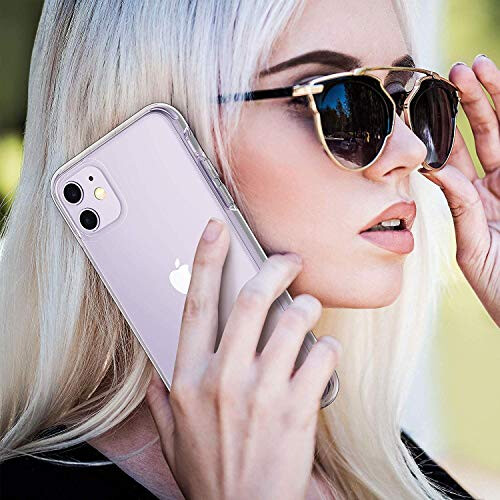 ULAK ULAK Coque transparente compatible avec iPhone 11 6,1"" 2019 transparente fine et fine 1