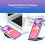 ULAK ULAK Coque transparente compatible avec iPhone 11 6,1"" 2019 transparente fine et fine 5