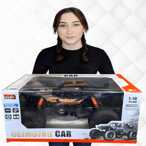 Monster 1:10 Rc High Speed Remote Control car t with FREE 2 Batteries 1