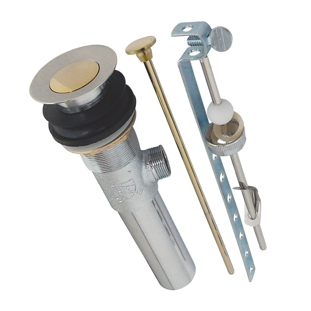 Kingston Brass Kb1004 Brass Pop-Up Drain With Overflow Hole 22 Gauge 663370028090