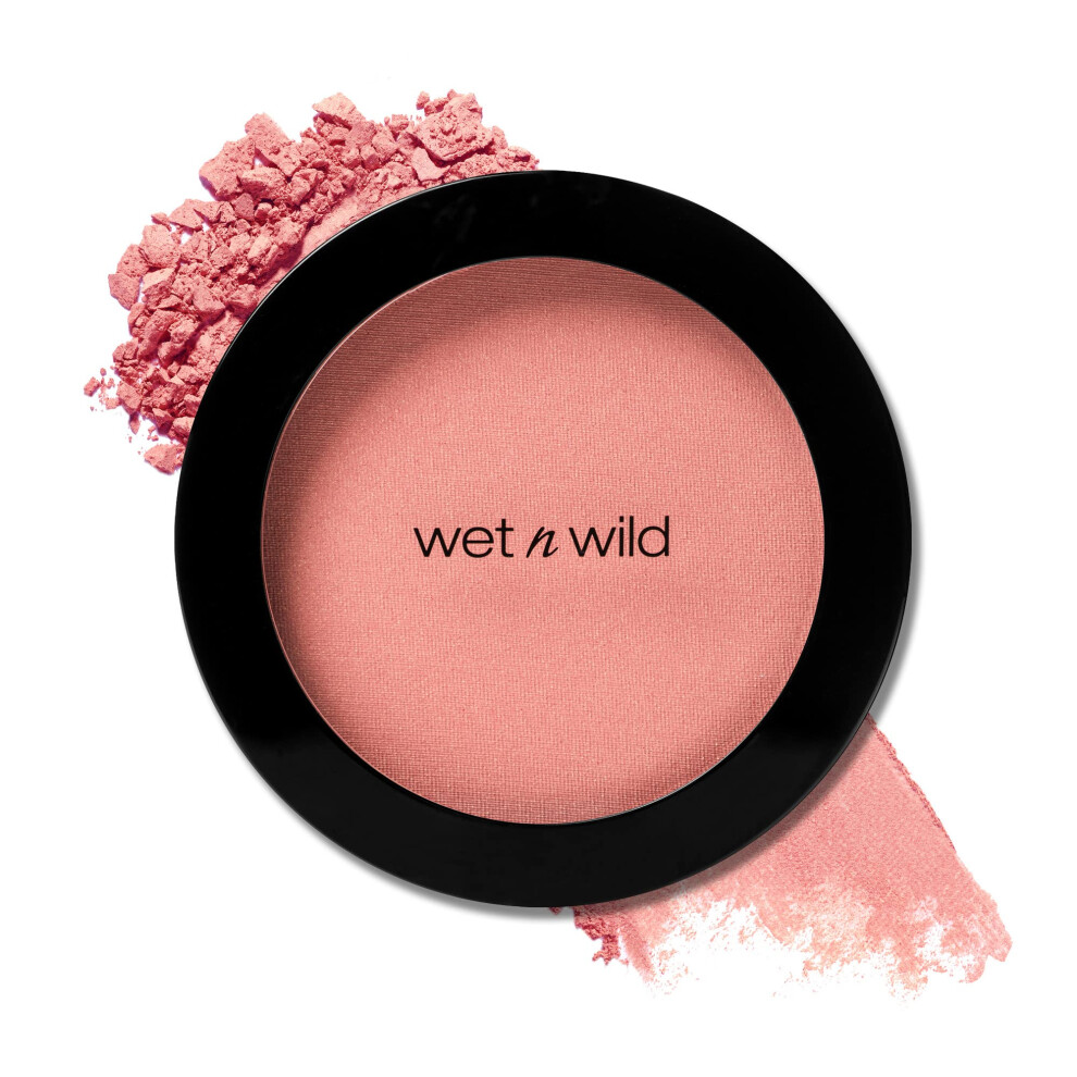 Wet n Wild Color Icon Blush Powder Makeup  Pinch Me Pink  Matte Natura