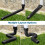 Rain Gutter Downspout Extension Flexible Down Spout Extender, Gutter Connector Rainwater Drainage Pipe 4