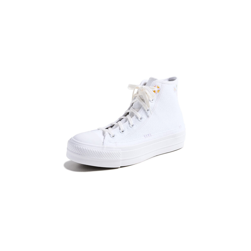 converse Womens chuck Taylor All Star Lift High Top Sneakers  WhiteMoo