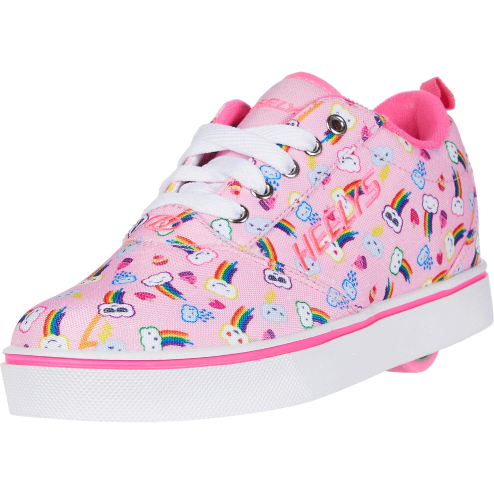 HEELYS Girl's Pro 20 Prints (Little Kid/Big Kid/Adult) Light Pink/Pink