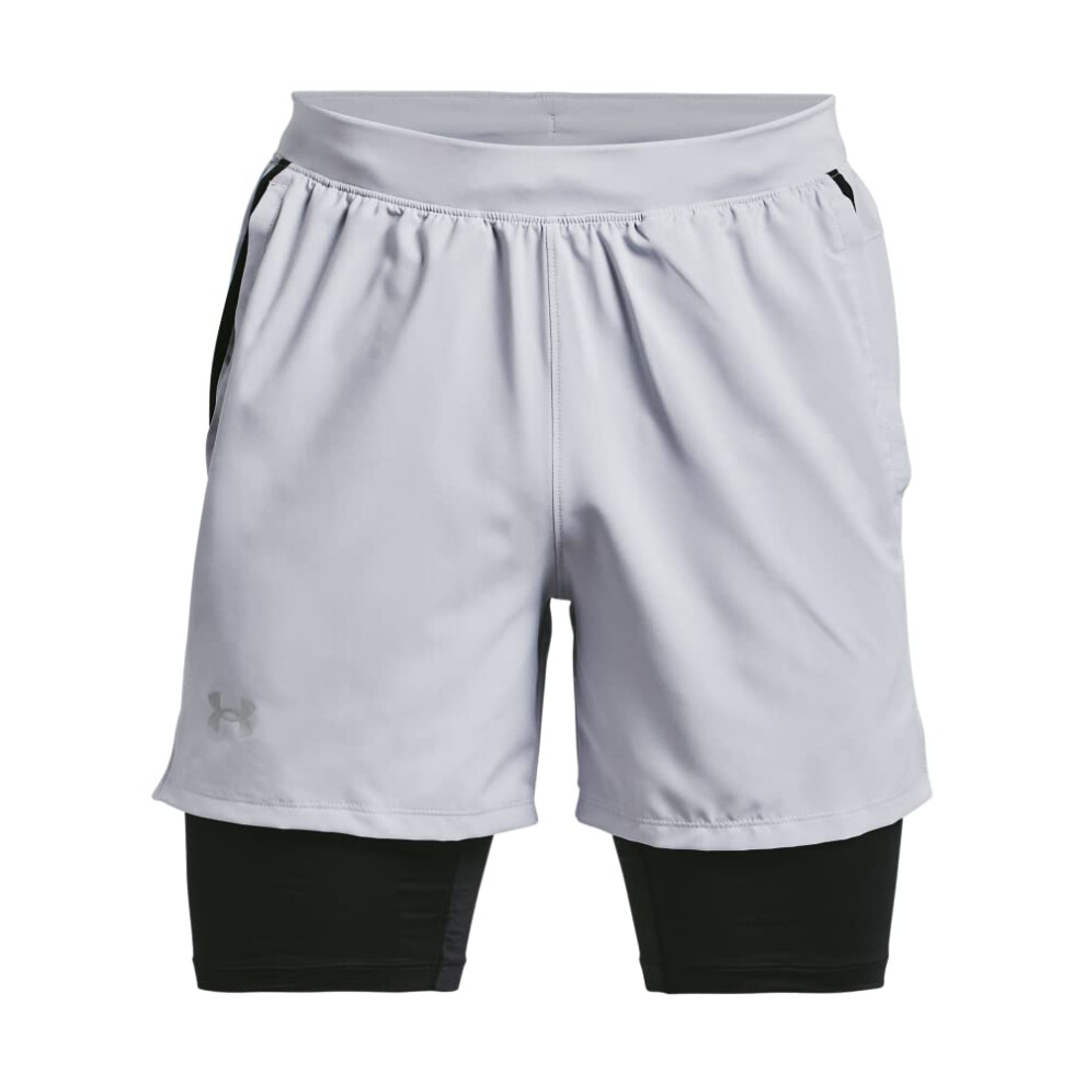 Under Armour Men's Standard Launch Run 5-inch 2-in-1 Shorts  (011) Mod