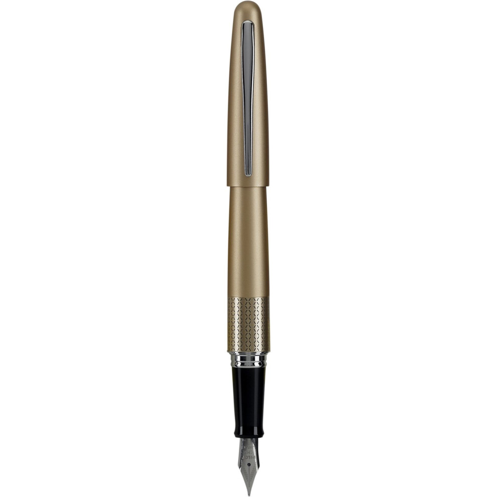 PILOT Metropolitan Collection Fountain Pen  Gold Barrel  Zig-Zag Desig