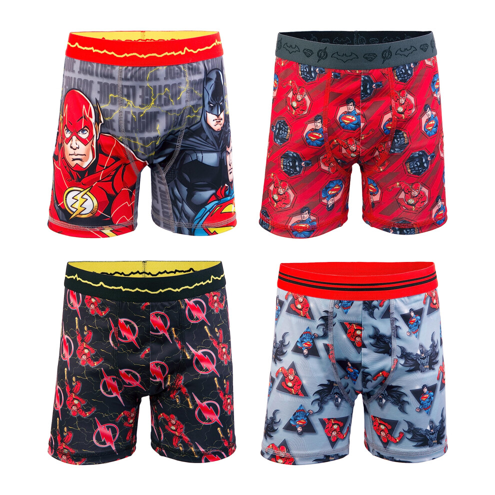 DC Comics Superhero Boxer Briefs Multipacks with Batman  Flash  Superm