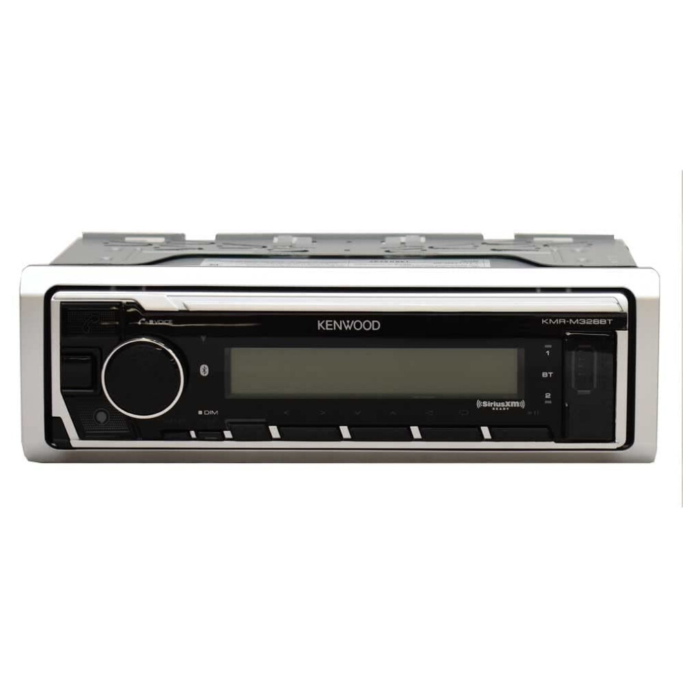 Kenwood KMR-M328BT Marine Digital Media Receiver with Alexa and Built