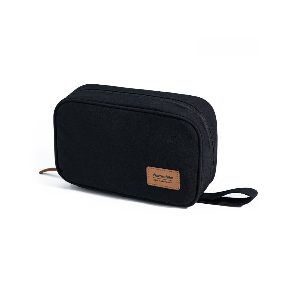 (Black, S) Travel Wash Bag Foldable Cosmetic Bag Outdoor Camping Business TPU Waterproof Storage Bag-image-OPC-PFKT6XQ-NEW