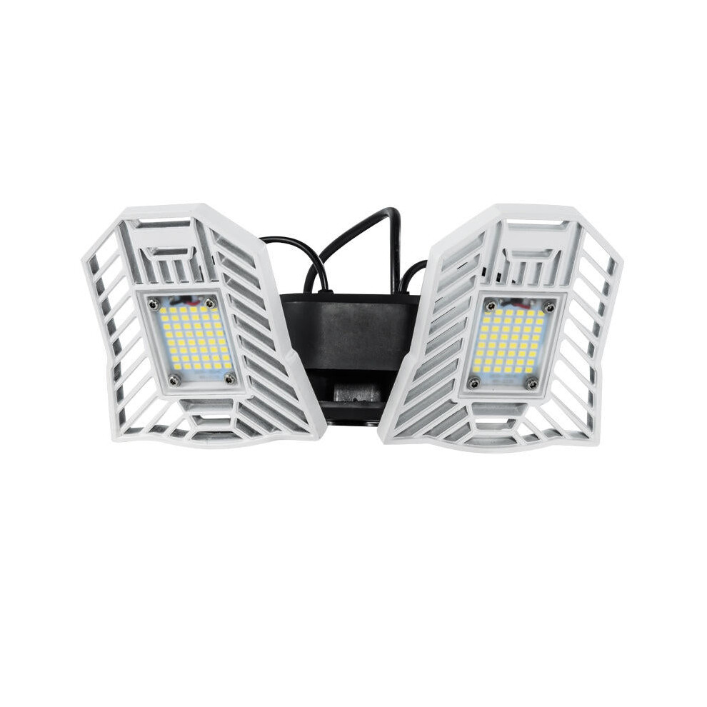 (96 Led, EU Plug) 40W / 55W LED Foldable Wall Light Garage Outside Lamp Waterproof