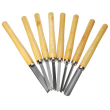 8Pcs Wood Carving Tool Set Craft DIY Woodworking Handwork Hand Chisel Kit