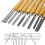 8Pcs Wood Carving Tool Set Craft DIY Woodworking Handwork Hand Chisel Kit 7