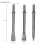 3 Pcs 7'' Length Air Hammers Punch Chipping Chisel Set Round Bar Tool Accessory 7