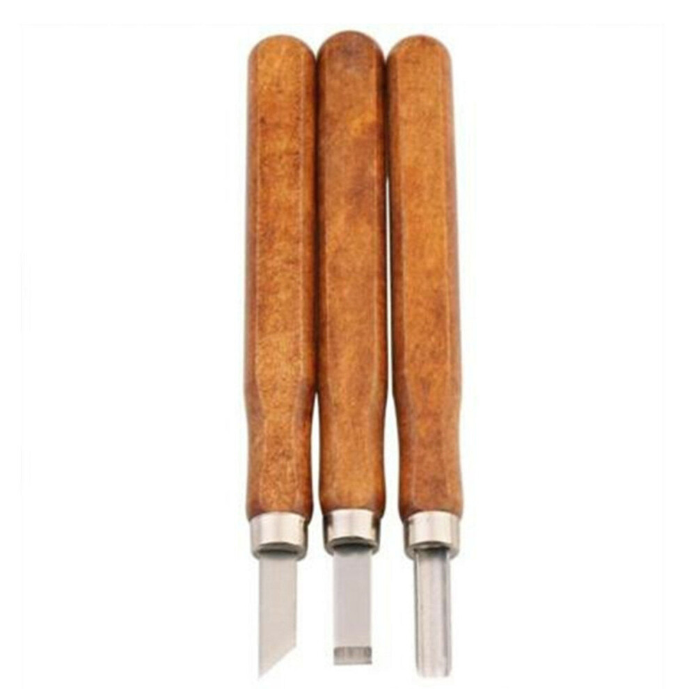 (3PCS) 3/8/12Pcs Wood Carving Chisel Tool Set Wood Working Professional Gouges