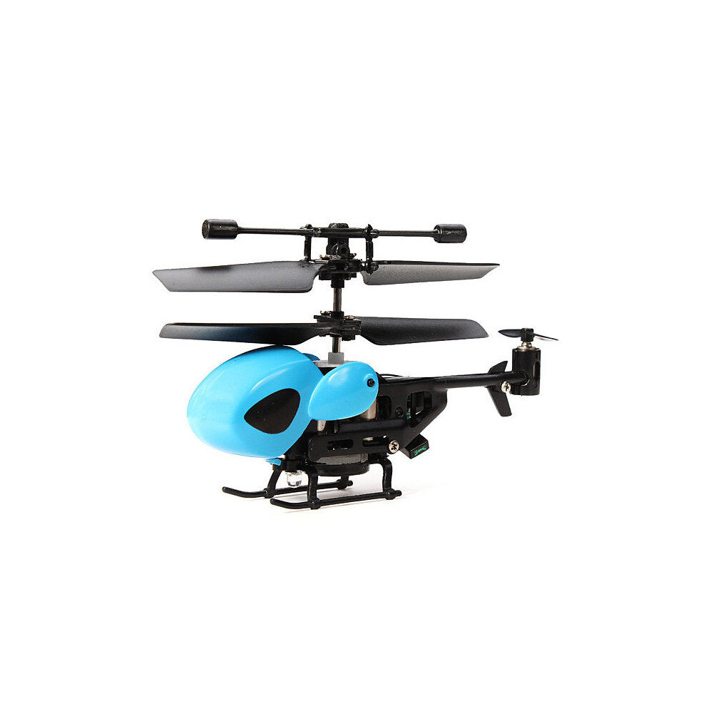 (Blue) 3.5CH Super Mini Infrared RC Helicopter With Gyro Mode 2