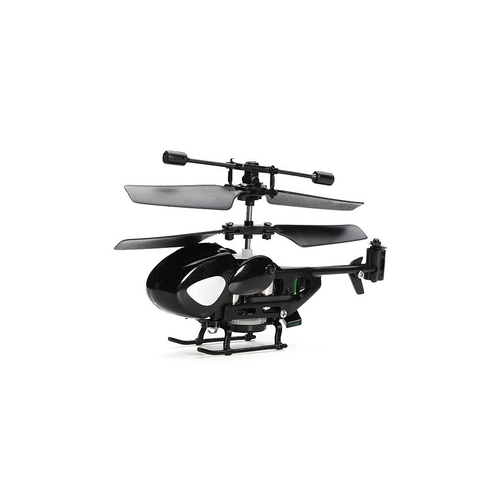 (Black) 3.5CH Super Mini Infrared RC Helicopter With Gyro Mode 2