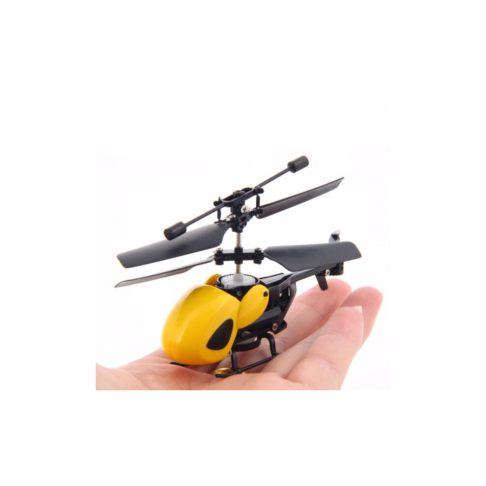 (Yellow) 3.5CH Super Mini Infrared RC Helicopter With Gyro Mode 2