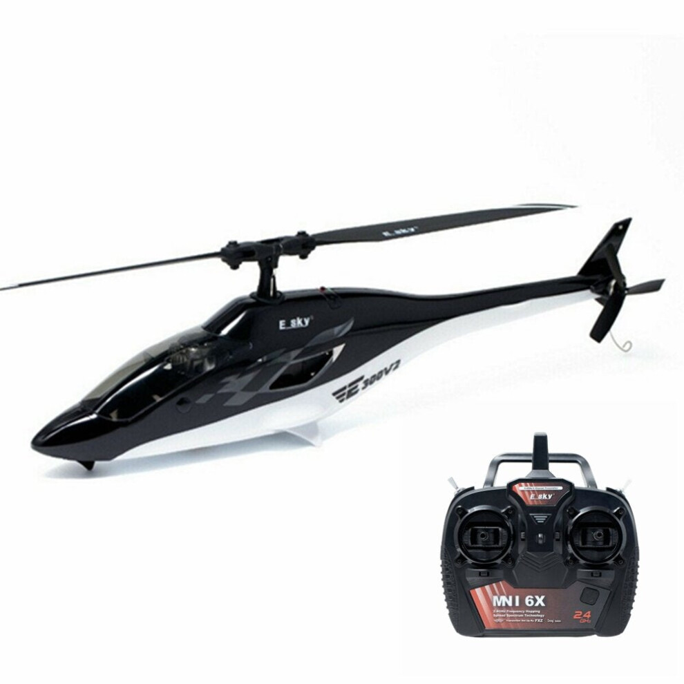 (Mode 2 (Left Hand Throttle)) Mini 6CH 2.4Ghz FXZ 6 DOF Axis Flybarless RC Helicopter RTF