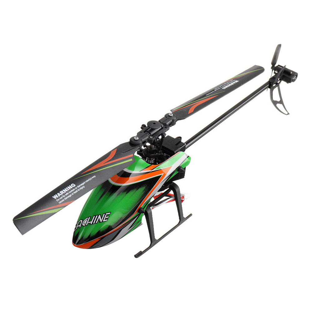 (RTF(3 Batteries), Mode 1 (Right Hand Throttle)) 2.4G 4CH 6-Axis Gyro Altitude Hold Flybarless RC Helicopter