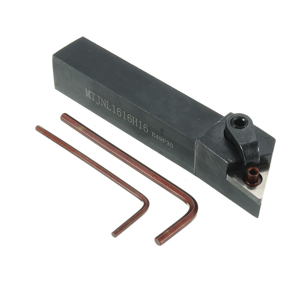 (Left) Lathe Holder 16X100mm Indexable Turning Tool Holder For Tnmg1604 Insert 9078193494884